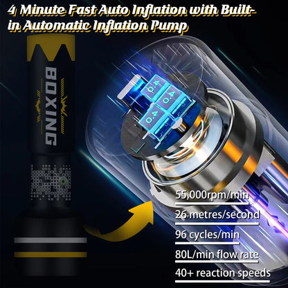 Professional Freestanding Heavy Bag for Adults - Inflatable Kickboxing and Boxing Training Equipment