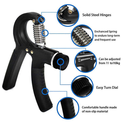 Adjustable Hand Grip Strength Trainer for Enhanced Grip Power and Performance
