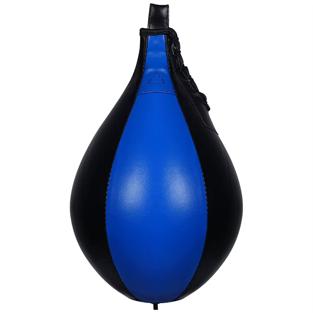 Professional PU Leather Boxing Speed Ball - Hanging Reflex Punching Bag for Stress Relief and Training
