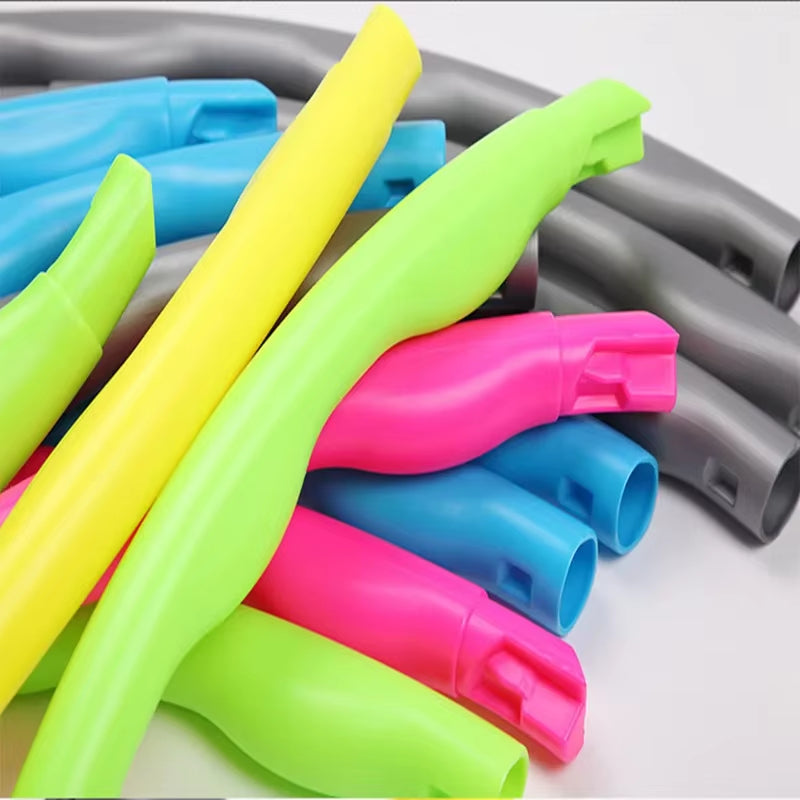 1X 9/8/7 Tubes Yoga Detachable Pilates Hoop Waist Exercise Slimming Sports Hoops Body Building Massage Gym Loss Weight Hoop