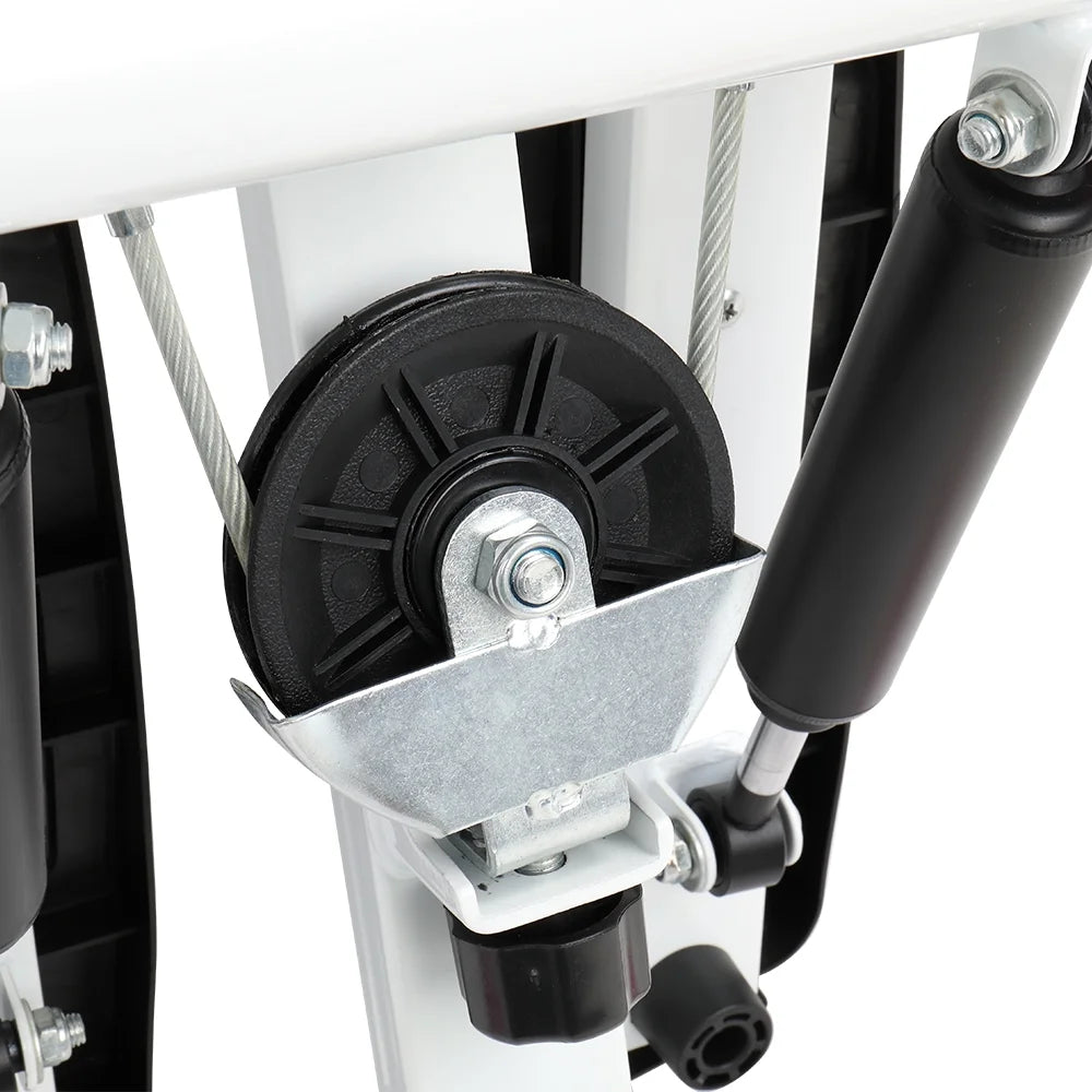 Mini Aerobic Stepper with Handle - Pink Stair Climber Fitness Machine