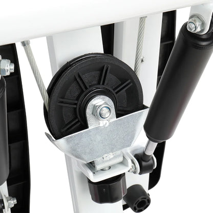 Mini Aerobic Stepper with Handle - Pink Stair Climber Fitness Machine