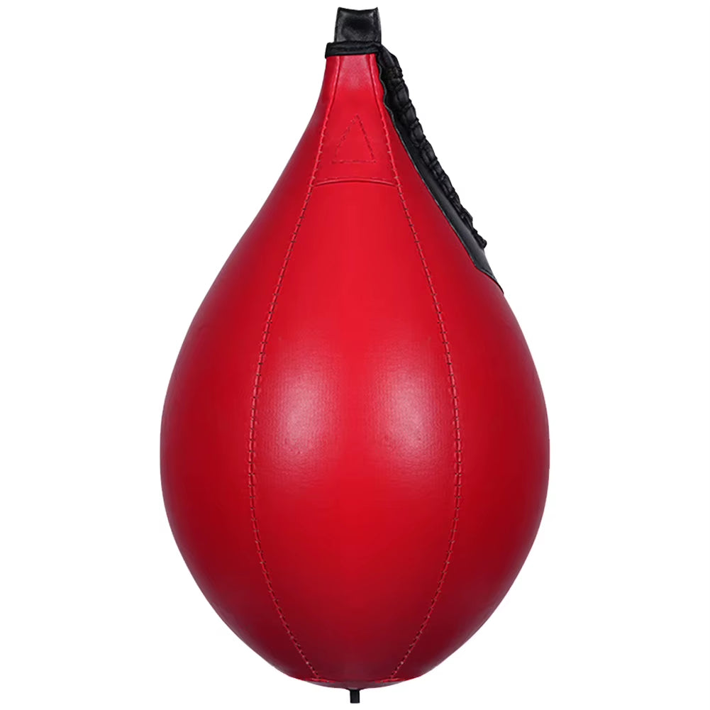 Professional PU Leather Boxing Speed Ball - Hanging Reflex Punching Bag for Stress Relief and Training