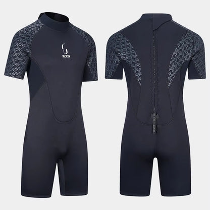3MM Neoprene Short Sleeve Wetsuit Men Women Surf Scuba Diving Suit Equipment Underwater Spearfishing Kitesurf Equipment Swimwear