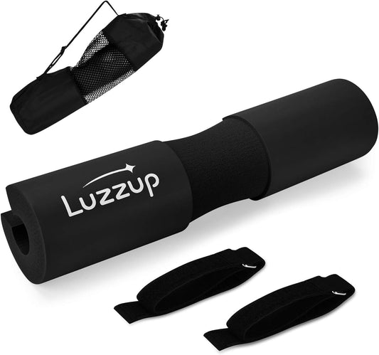 Barbell Pad for Squats and Hip Thrusts, Removable Cushion for Weight Bar Support and Protection