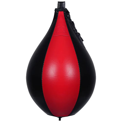 Professional PU Leather Boxing Speed Ball - Hanging Reflex Punching Bag for Stress Relief and Training