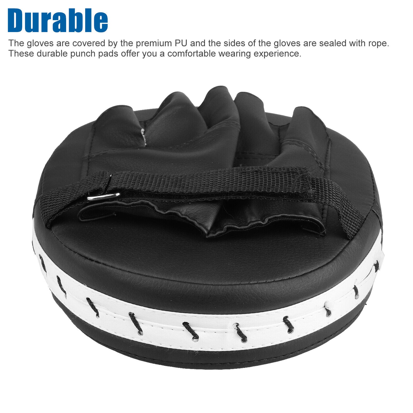 Boxing and MMA Focus Pads - 2/4 Piece PU Gloves Target Training Gear for Kickboxing