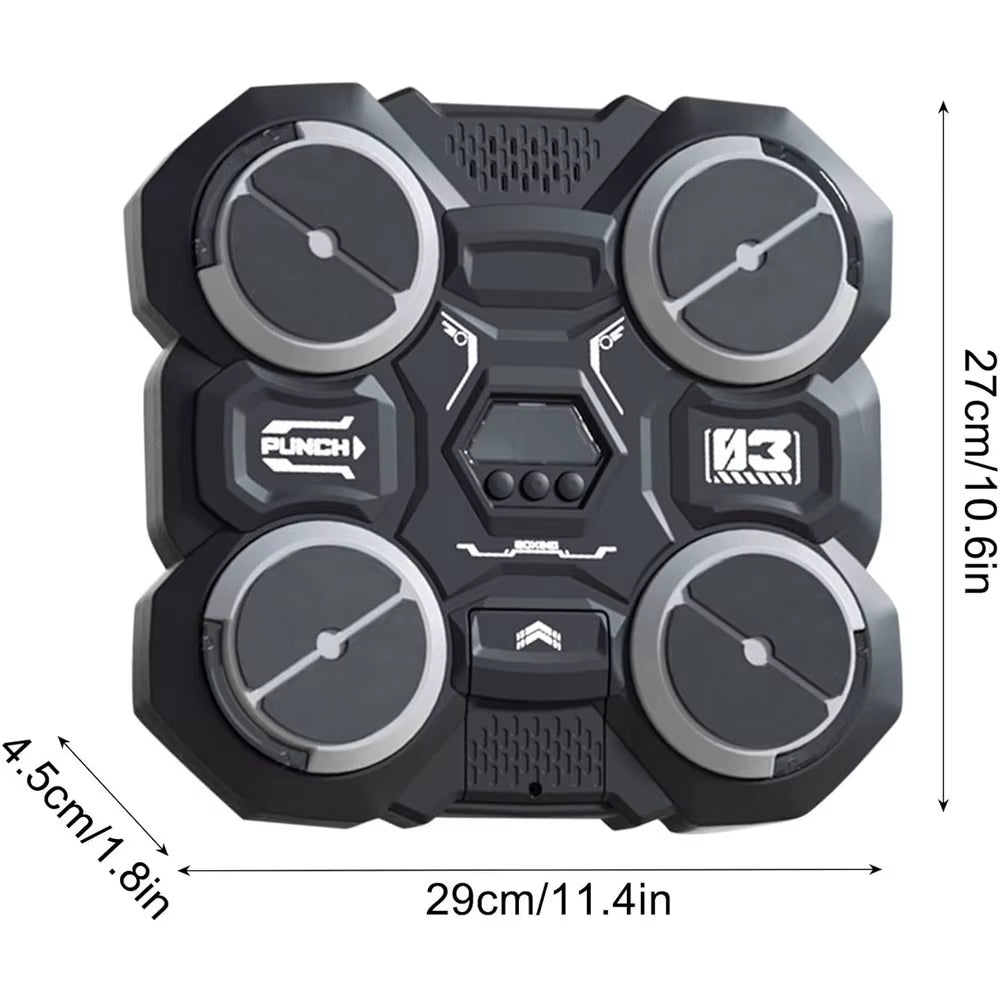 Bluetooth-Compatible Smart Music Boxing Machine for Children - Wall-Mounted Design