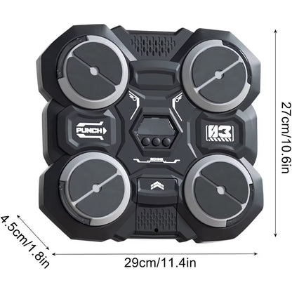 Bluetooth-Compatible Smart Music Boxing Machine for Children - Wall-Mounted Design